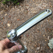 Load image into Gallery viewer, Radius Titanium Bike Cranks with Aluminum Spindle Option