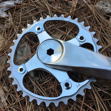 Load image into Gallery viewer, Boone Titanium 104mm Four Bolt Chainring
