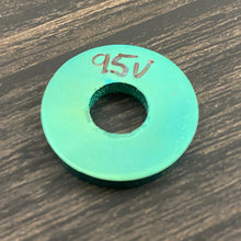Load image into Gallery viewer, Teal (95V) Anodized Boone Titanium Single Speed Double Step Cog