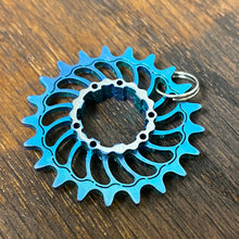 Load image into Gallery viewer, Boone Titanium SS Cog Pendant