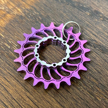 Load image into Gallery viewer, Boone Titanium SS Cog Pendant