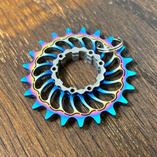 Load image into Gallery viewer, Boone Titanium SS Cog Pendant