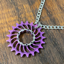 Load image into Gallery viewer, Boone Titanium SS Cog Pendant