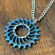 Load image into Gallery viewer, Boone Titanium SS Cog Pendant