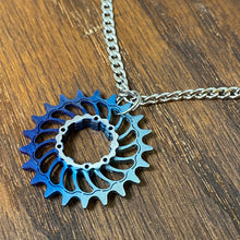 Load image into Gallery viewer, Boone Titanium SS Cog Pendant
