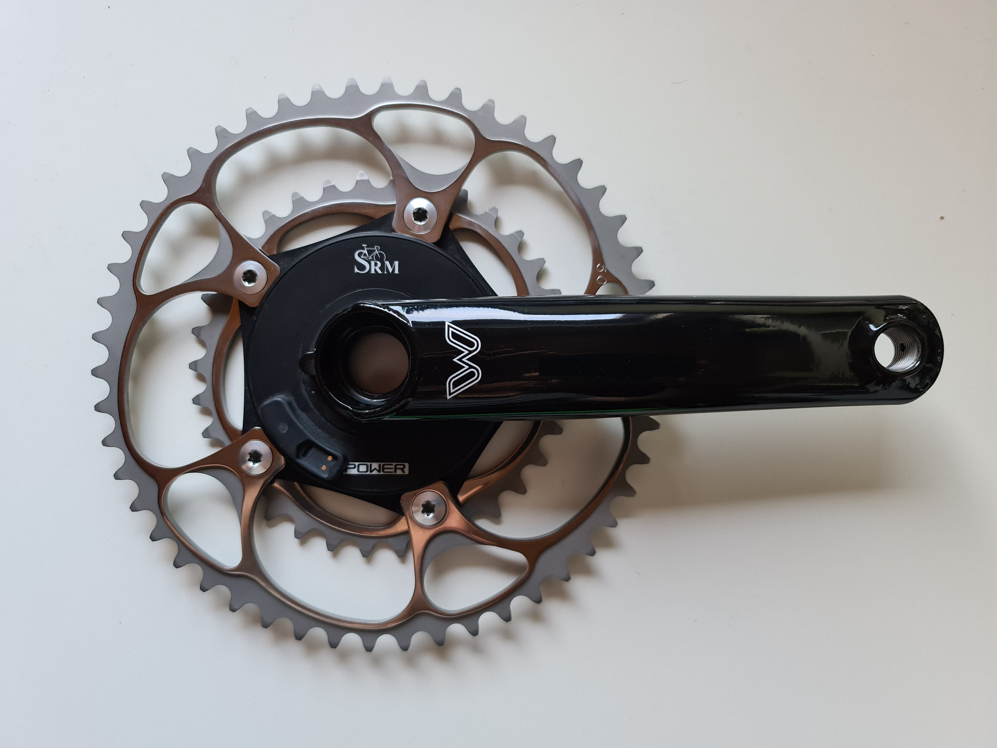 Stone 110bcd Round Double Chainring for Shimano 105 R7100 UT