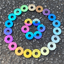 Load image into Gallery viewer, Titanium Boone Twist! Cranks (with Chainring) Earrings
