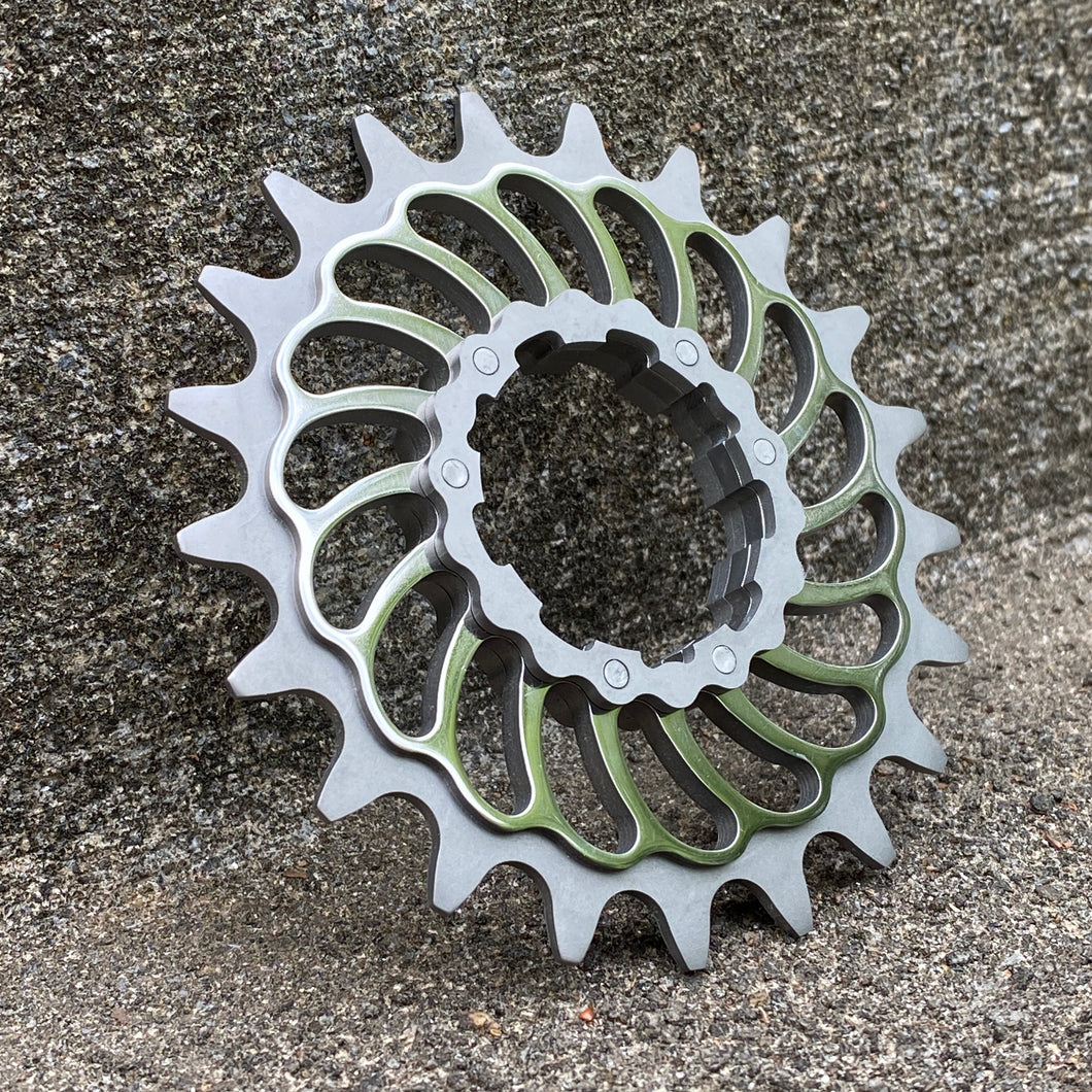 Boone Titanium Single Speed Double Step Cog